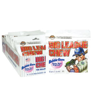 BIG LEAGUE CHEW ORIGINAL BUBBLEGUM 2.12 OZ POUCH