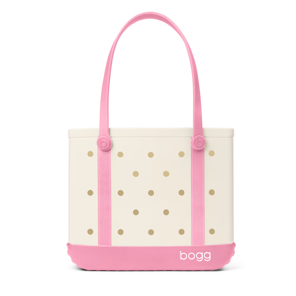 BABY BOGG BAG - VARSITY BLOWING PINK BUBBLES