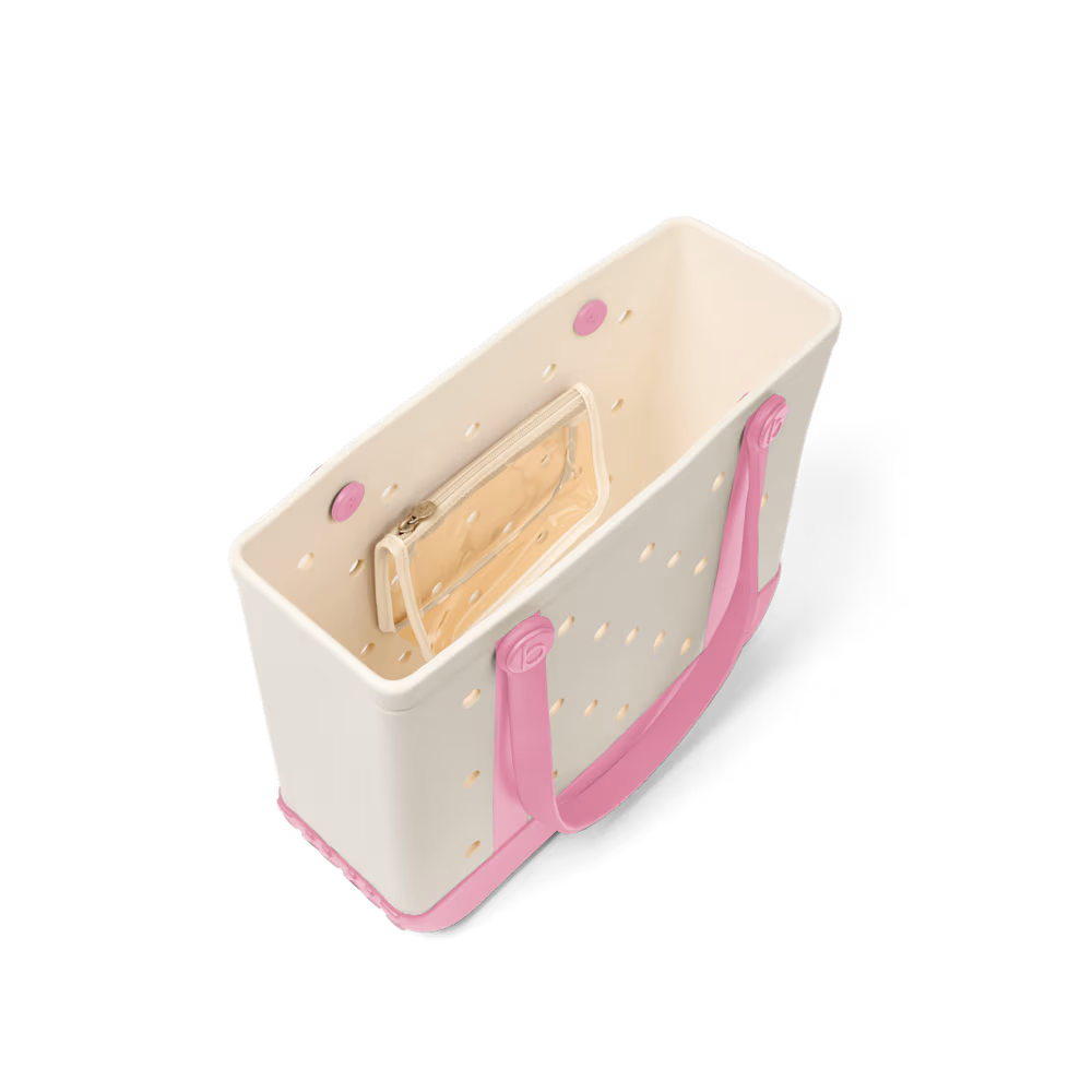 BABY BOGG BAG - VARSITY BLOWING PINK BUBBLES