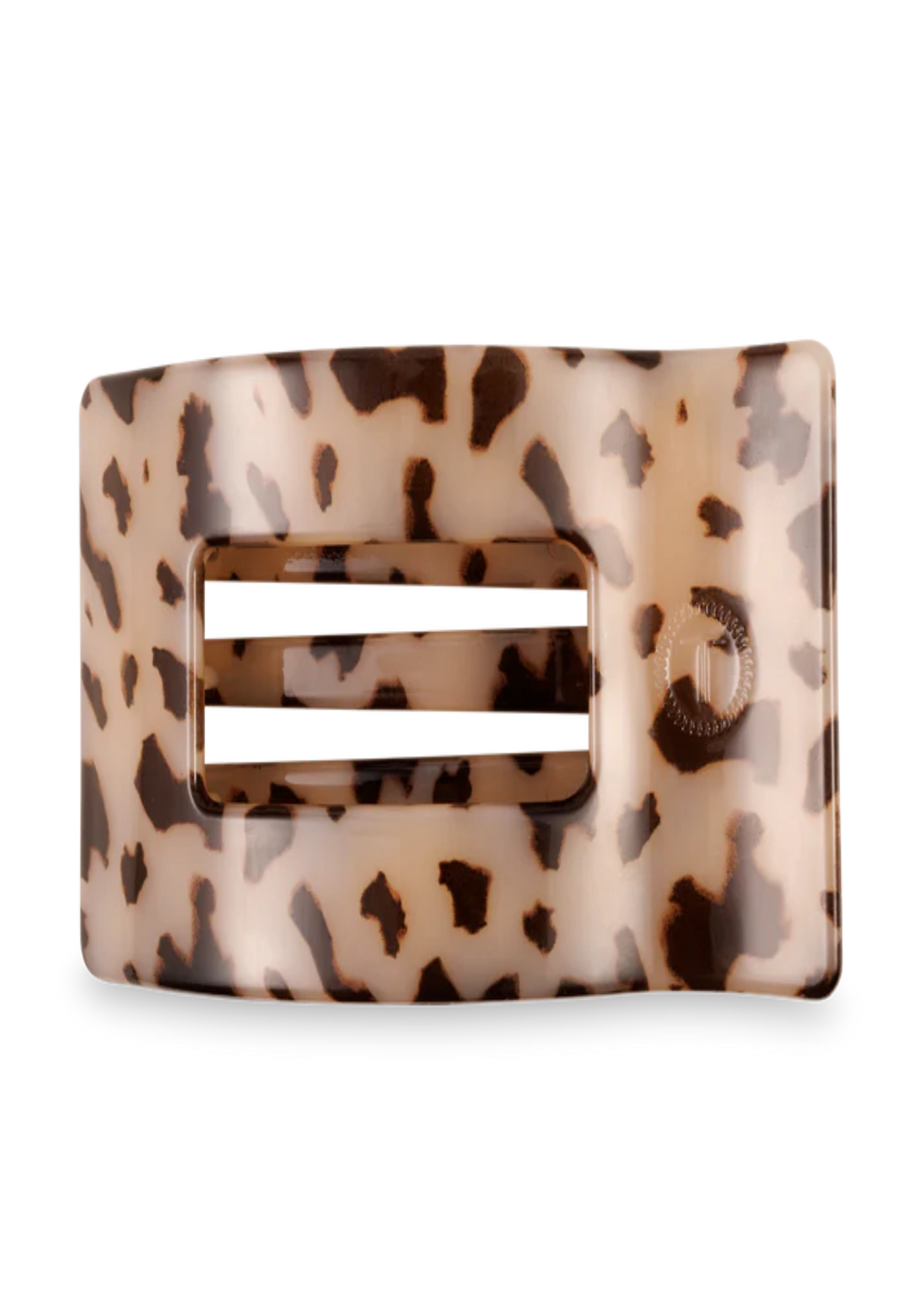 TELETIE FLAT RECTANGLE HAIR CLIP