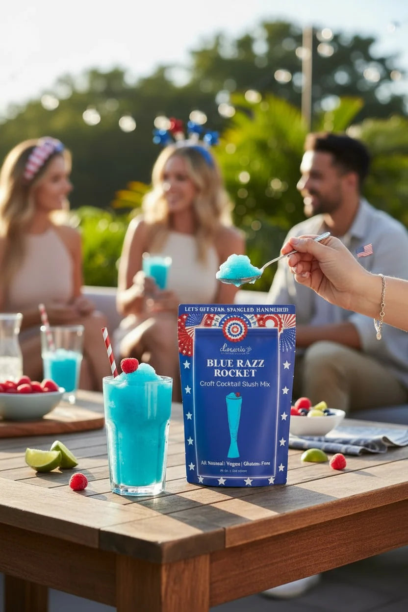 Blue Razz Rocket Cocktail - Ready-To-Freeze Cocktail SMALL