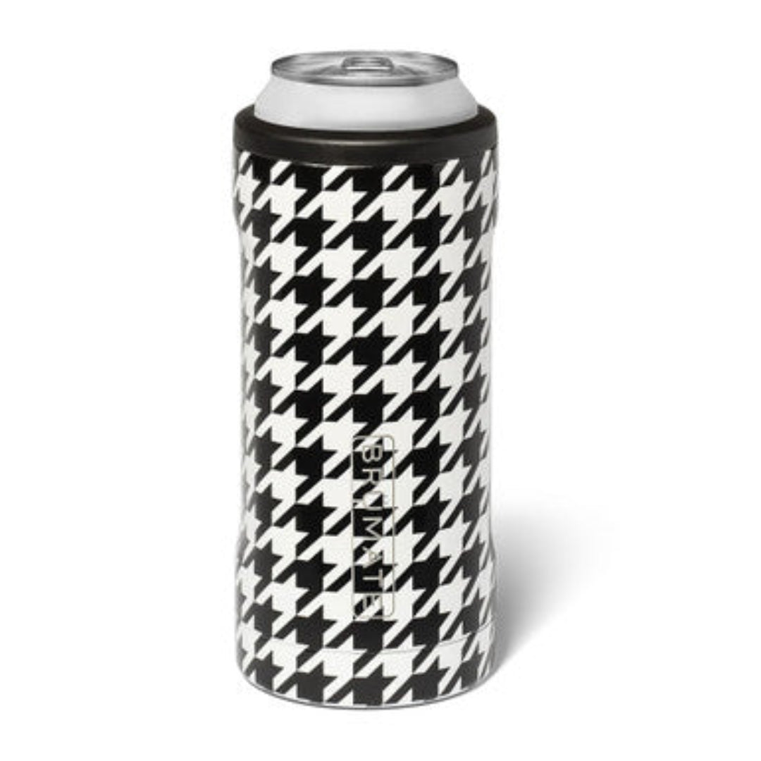 HOPSULATOR SLIM CAN COOLER-HOUNDSTOOTH