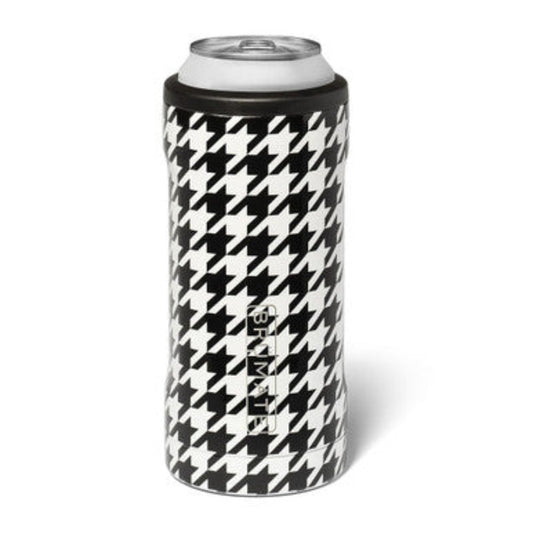 HOPSULATOR SLIM CAN COOLER-HOUNDSTOOTH