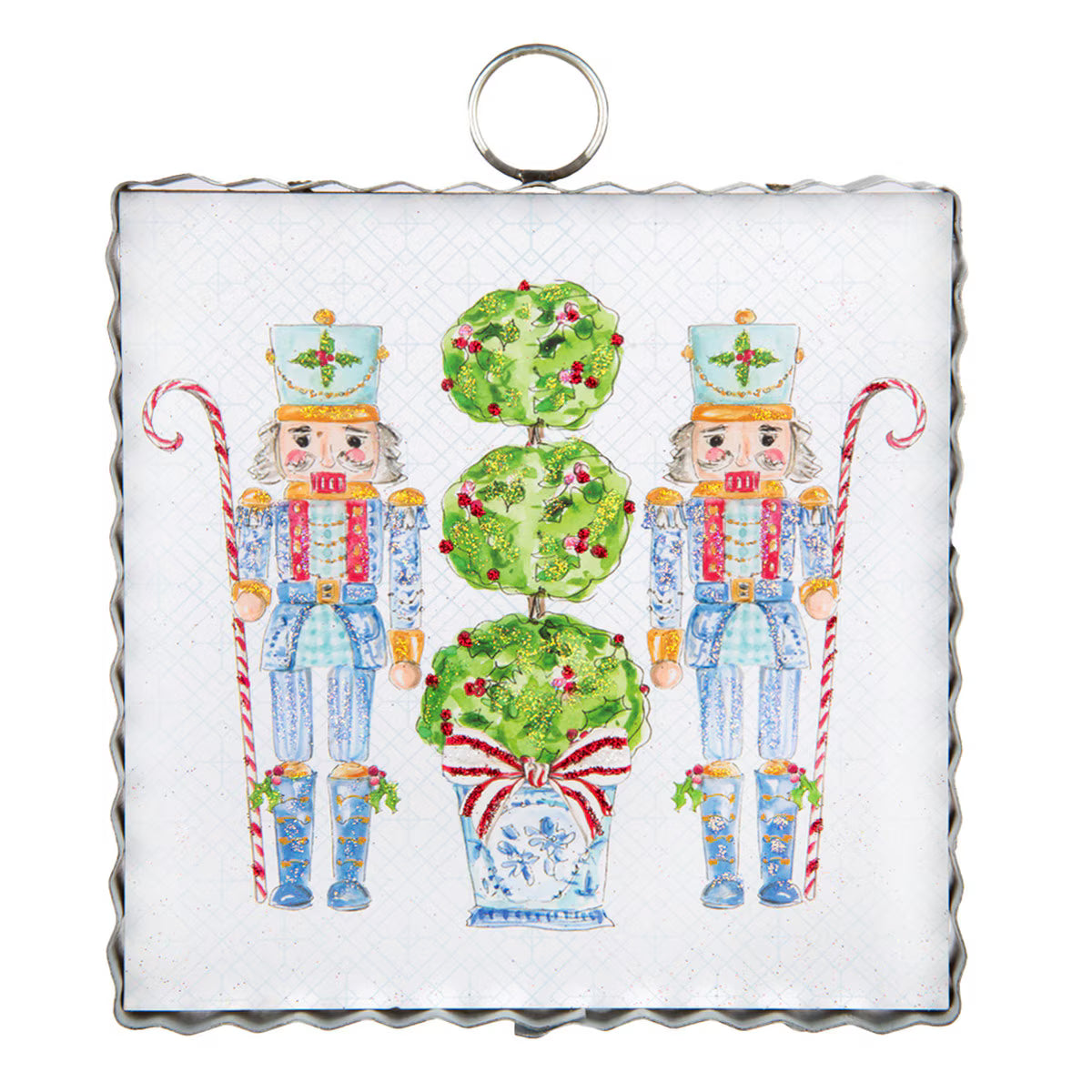 MINI BECKS BLUE NUTCRACKERS