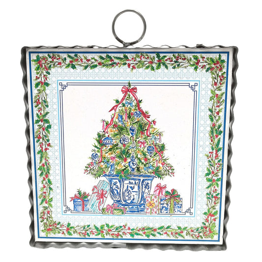 MINI BECK'S CHINOISERIE POTTED TREE