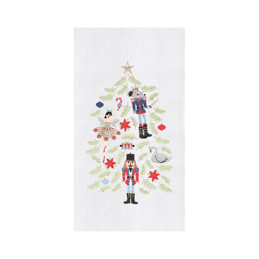 NUTCRACKERS CHRISTMAS TREE TOWEL