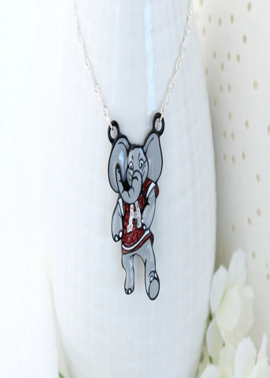 ALABAMA ''BIG AL'' CRYSTAL NECKLACE