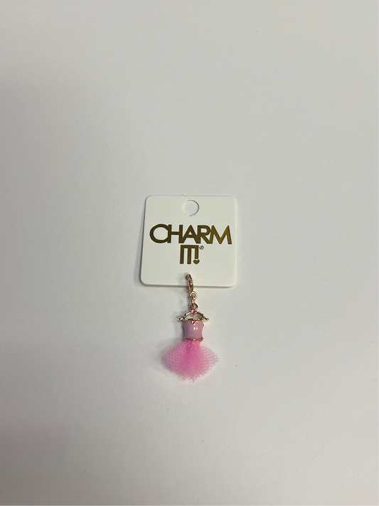 GOLD BALLET TUTU CHARM