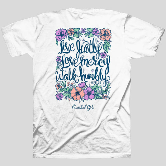 LIVE JUSTLY - TSHIRT