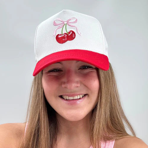 CHERRY BOW CAP