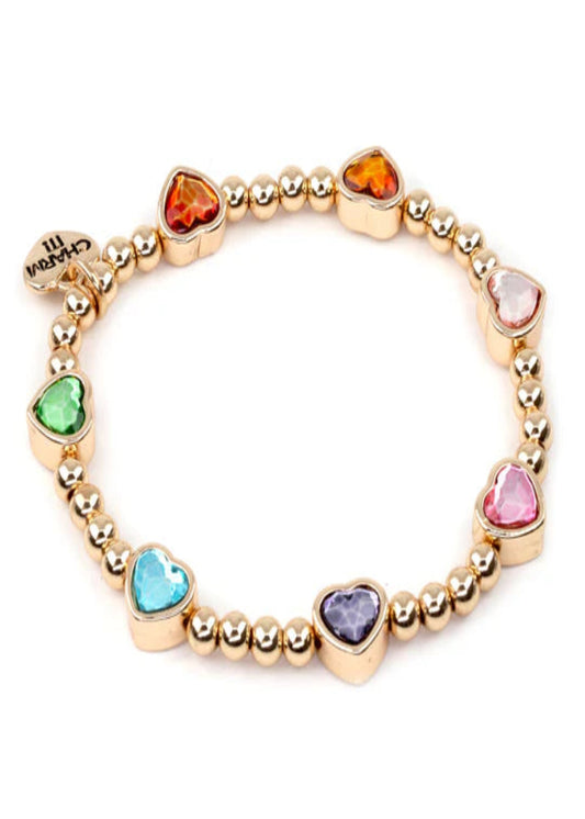 GOLD SPARKLE HEARTS