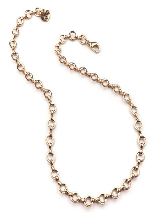 GOLD CHAIN CHOKER NECKLACE