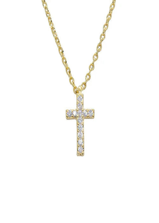 MINI CZ CROSS - YELLOW