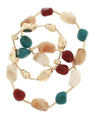 BRACELET SET - BEIGE/MULTI