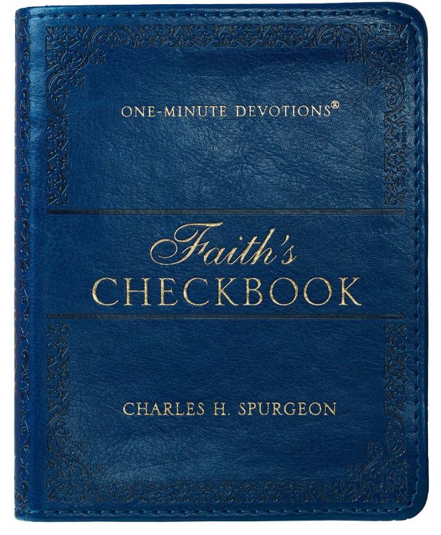 ONE MINUTE DEVOTION-FAITH'S CHECKBOOK