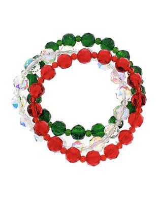 BEADED BRACELET SET - MULTI COLOR