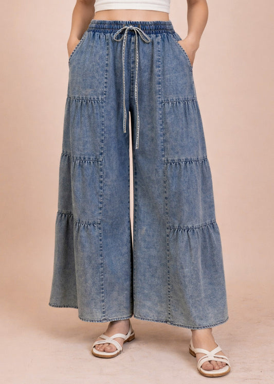 MARLEE PANTS - INDIGO