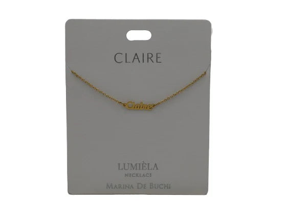 LUMIELA NECK-CLAIRE