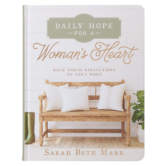 DAILY HOPE FOR A WOMAN'S HEART - HARDCOVER DEVOTIONAL