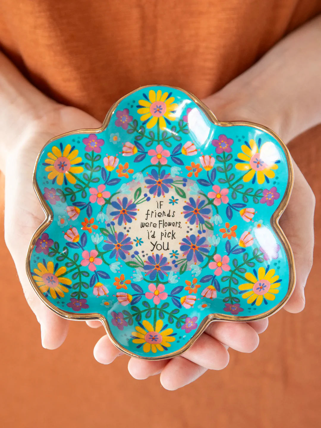 ARTSY TRINKET DISH: IF FRIENDS WERE