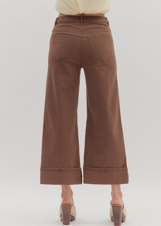 MALLORY JEANS - BROWN