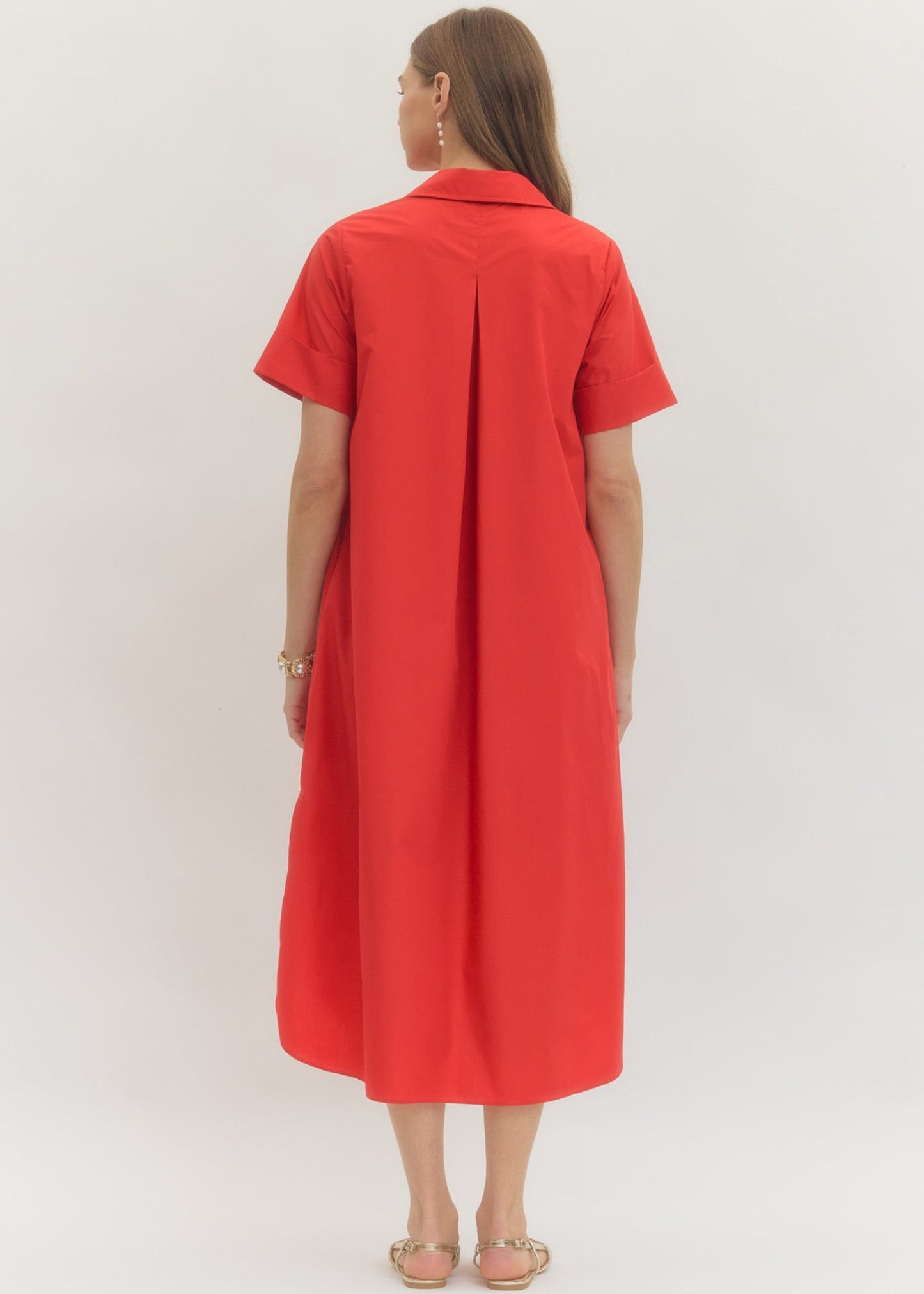 EMILY DRESS - RED