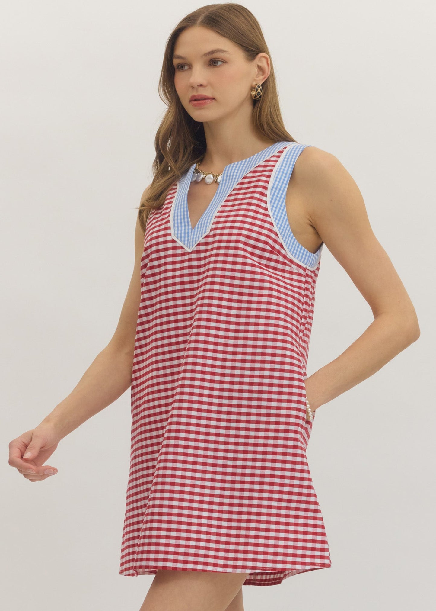 PEYTON DRESS - RED