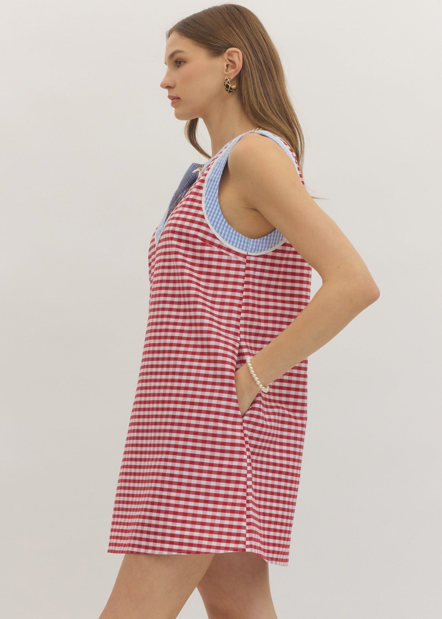 PEYTON DRESS - RED