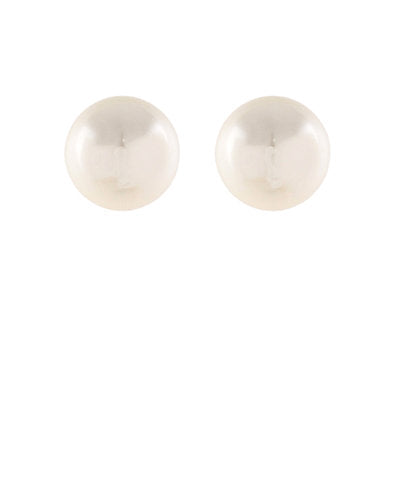18 MM PEARL EARRINGS - CREAM