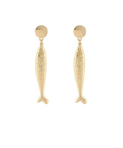 FISH EARRINGS - GOLD