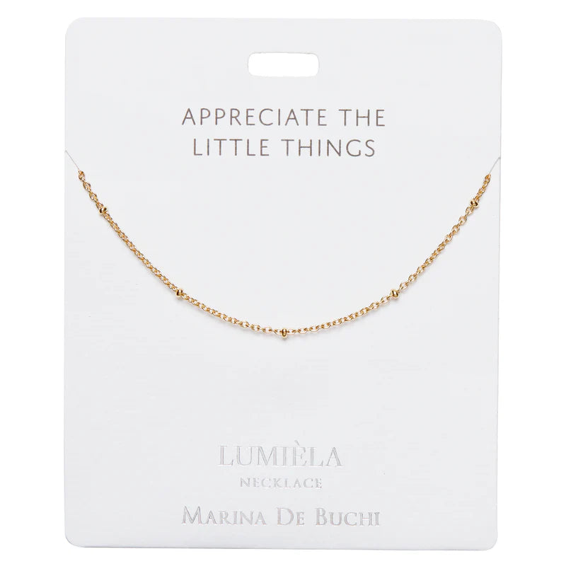 LUMIELA NECKLACE- DEW BEADS