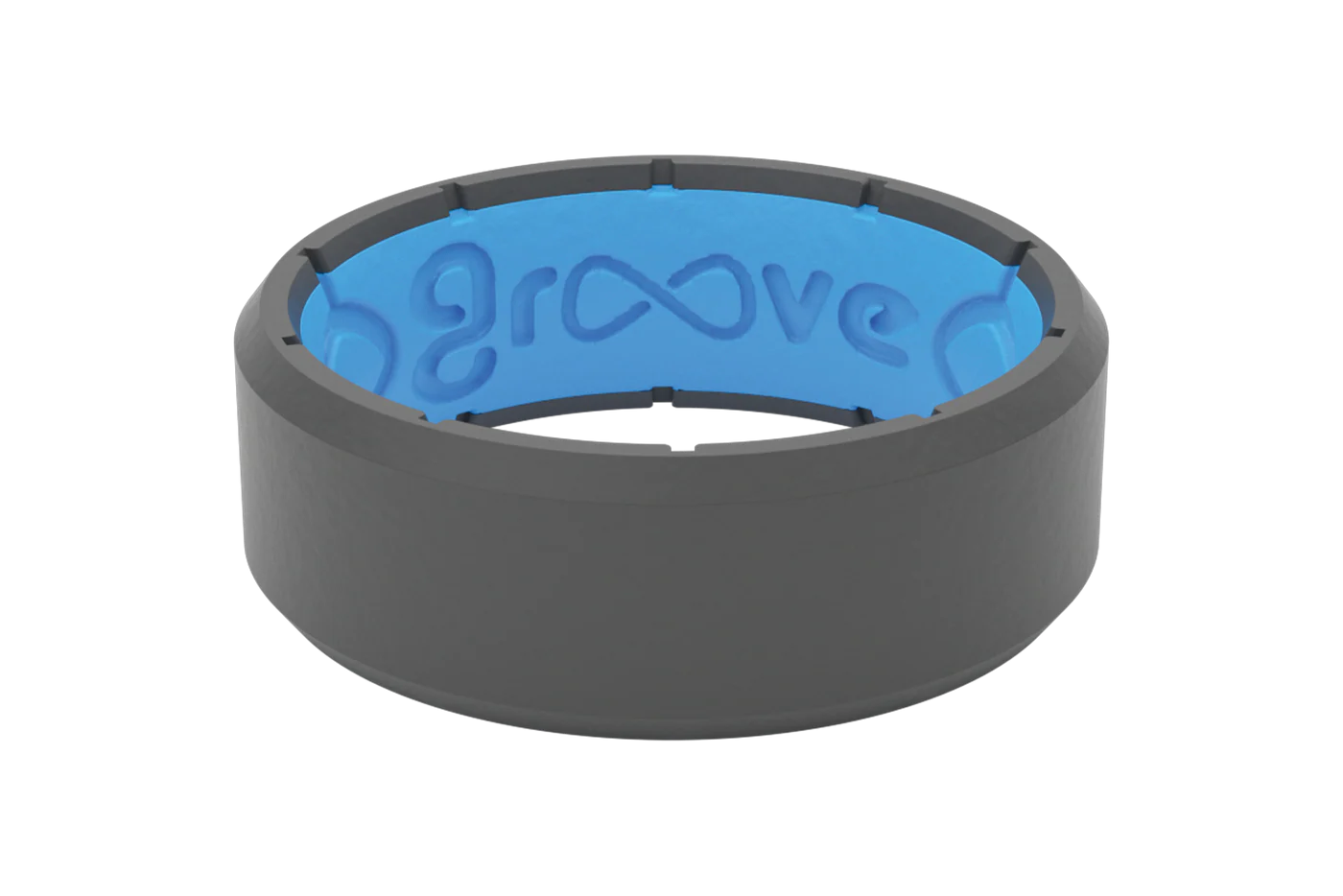 EDGE RING-DEEP STONE GREY