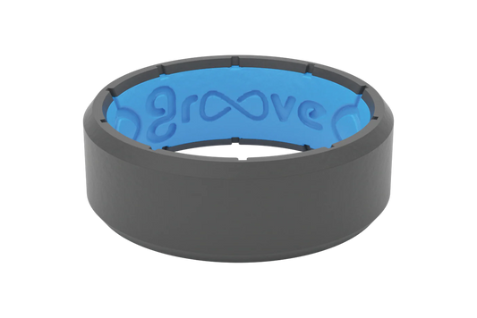 EDGE RING-DEEP STONE GREY