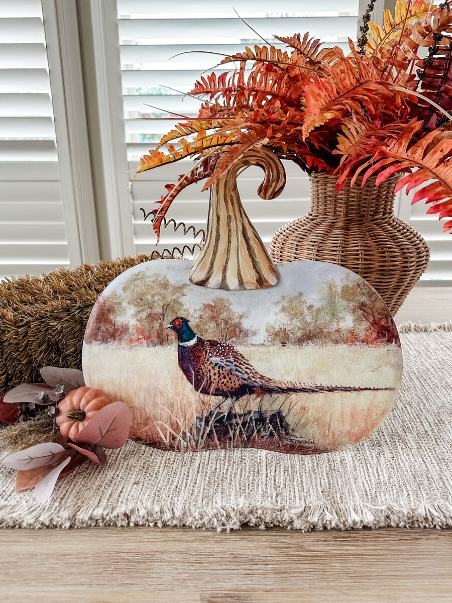 SCENERY PUMPKIN PHEASANT
