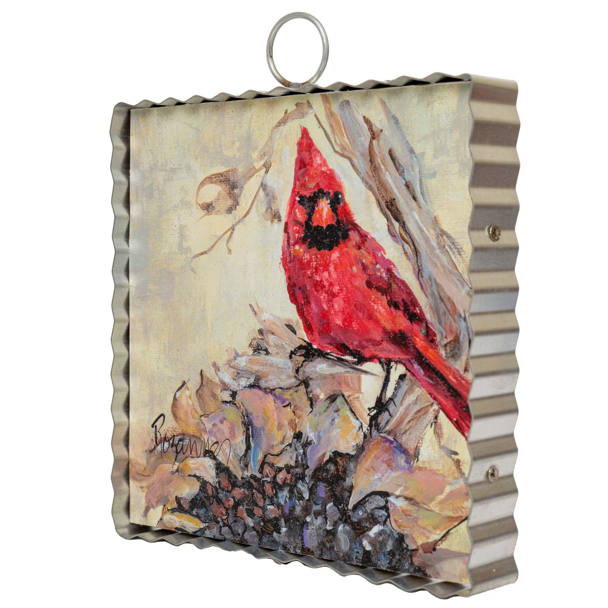 MINI ROZIE'S CARDINAL DRIED SUNFLOWER