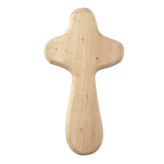 Hand Held Cross- Natural