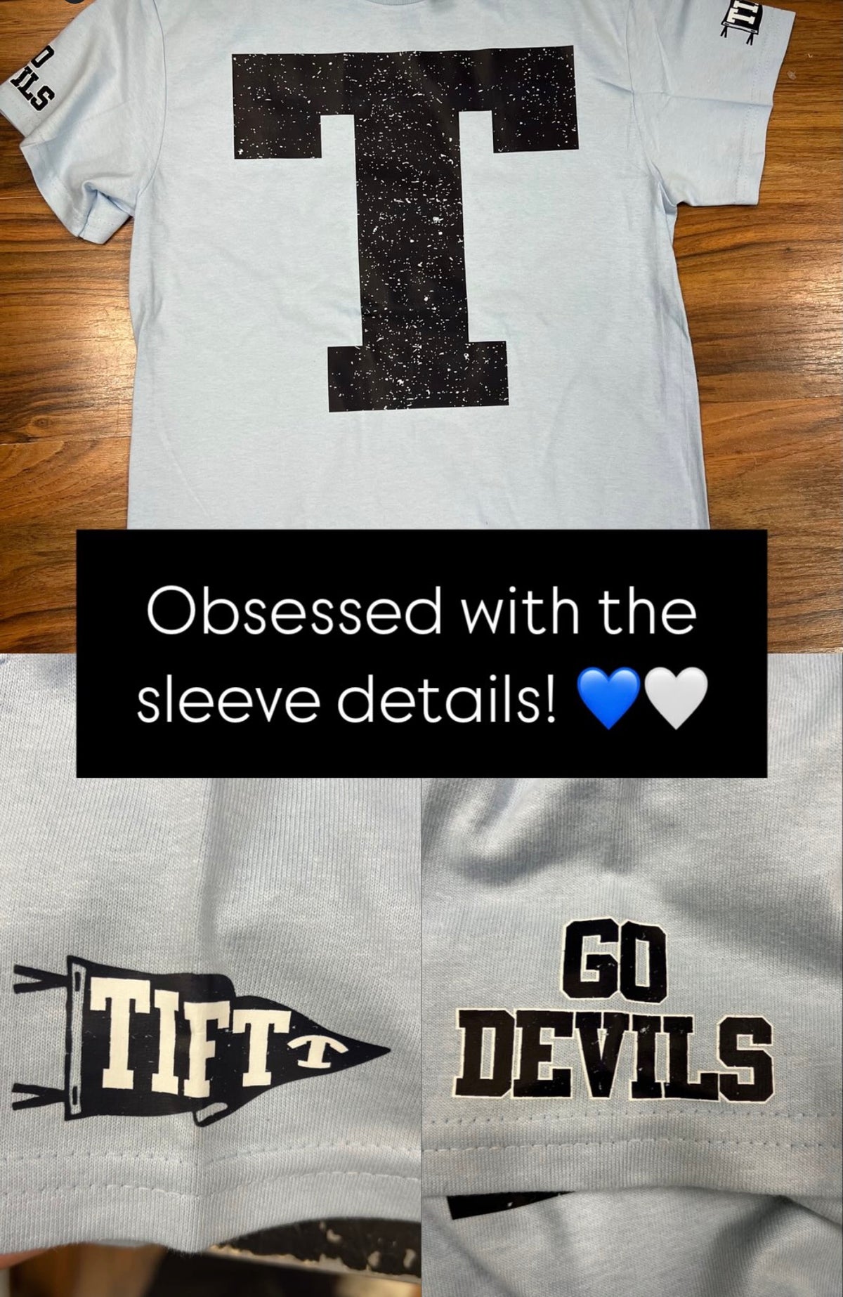 LIGHT BLUE TIFT COUNTY TSHIRT