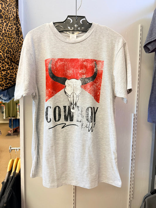 COWBOY KILLER - TSHIRT WITH BULL