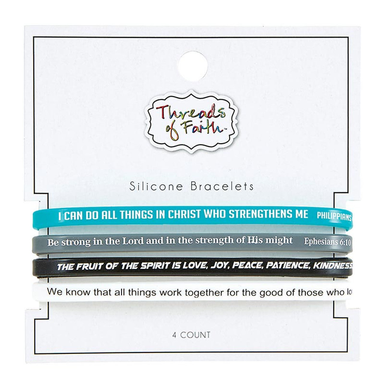 Silicone Bracelet - Scripture Verses