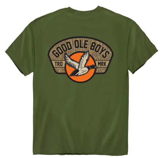 MALLARD CAMO PATCH TEE - GREEN