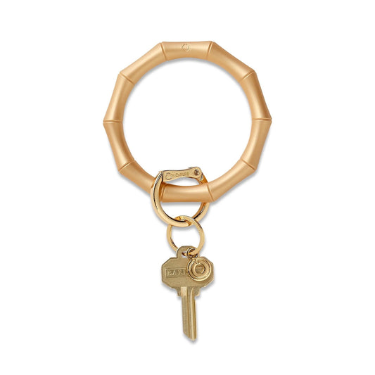 BIG O KEY RING-GOLD RUSH BAMBOO