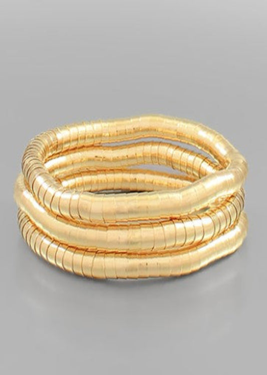 5MM CHAIN ROW BRACELET SET