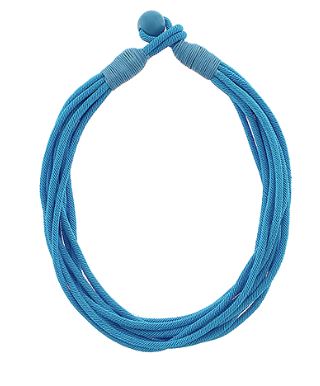 TURQUOISE ROPE NECKLACE