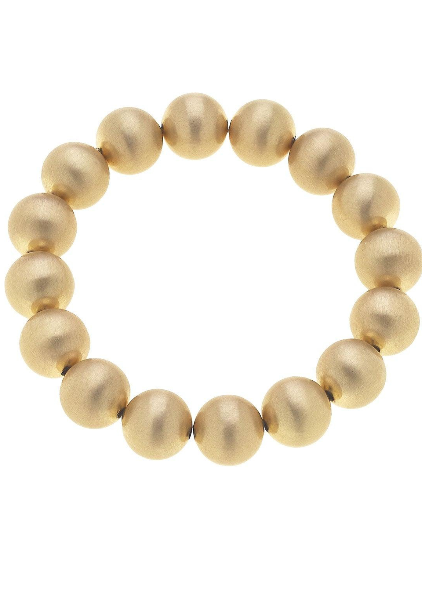 PHOEBE BALL BEAD STRETCH BRACELET