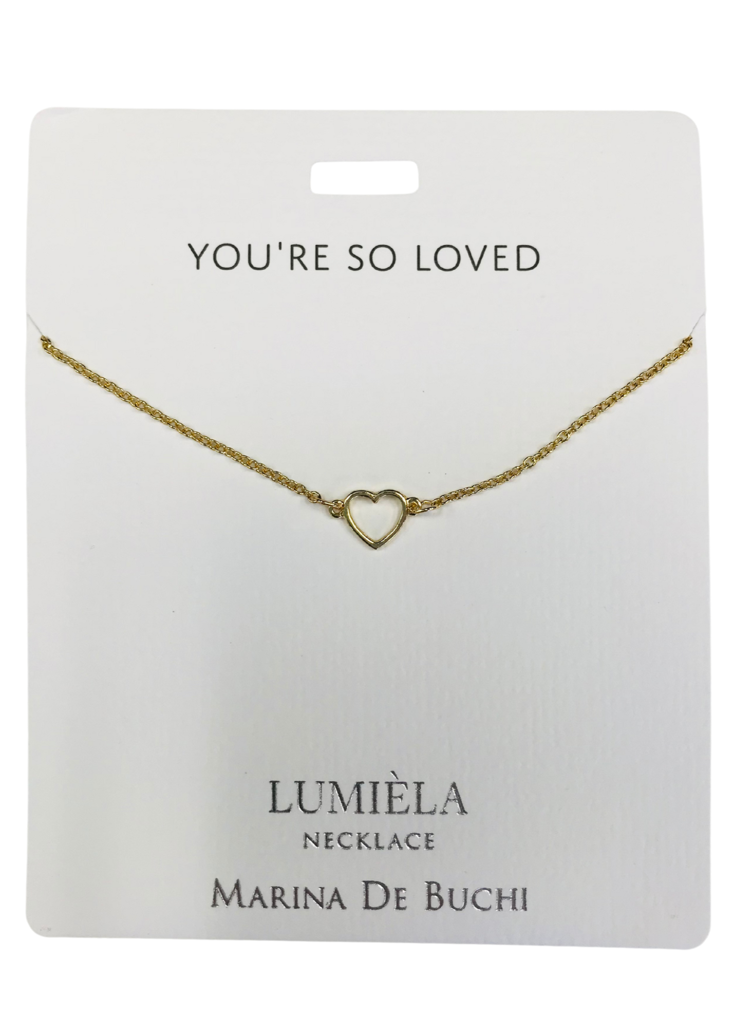 LUMIELA NECK-HEART SHAPE