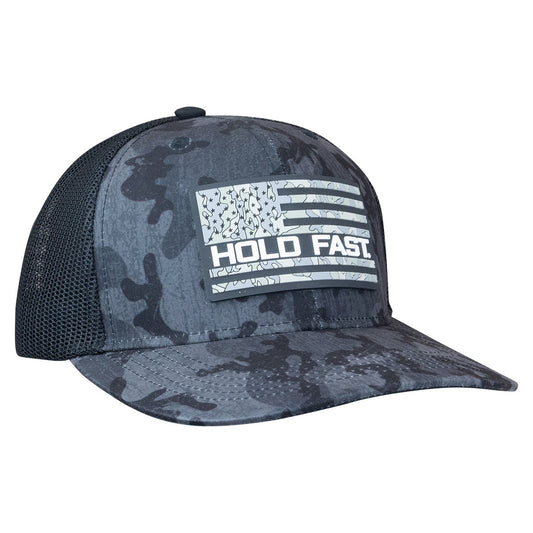 HOLD FAST CAP - DARK GREY CAMO