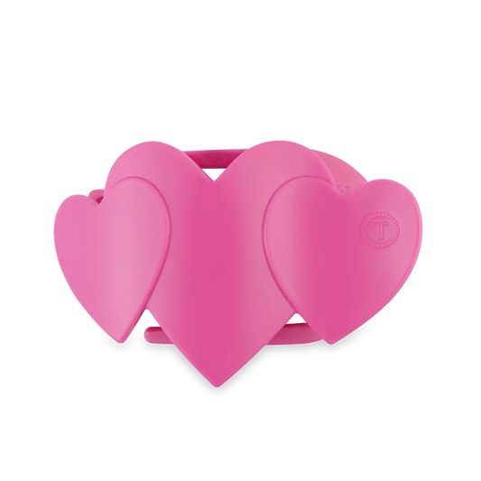 PINK HEART TO HEART - FLAT CLIP