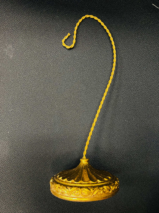 PEDESTAL ORNAMENT STAND - GOLD