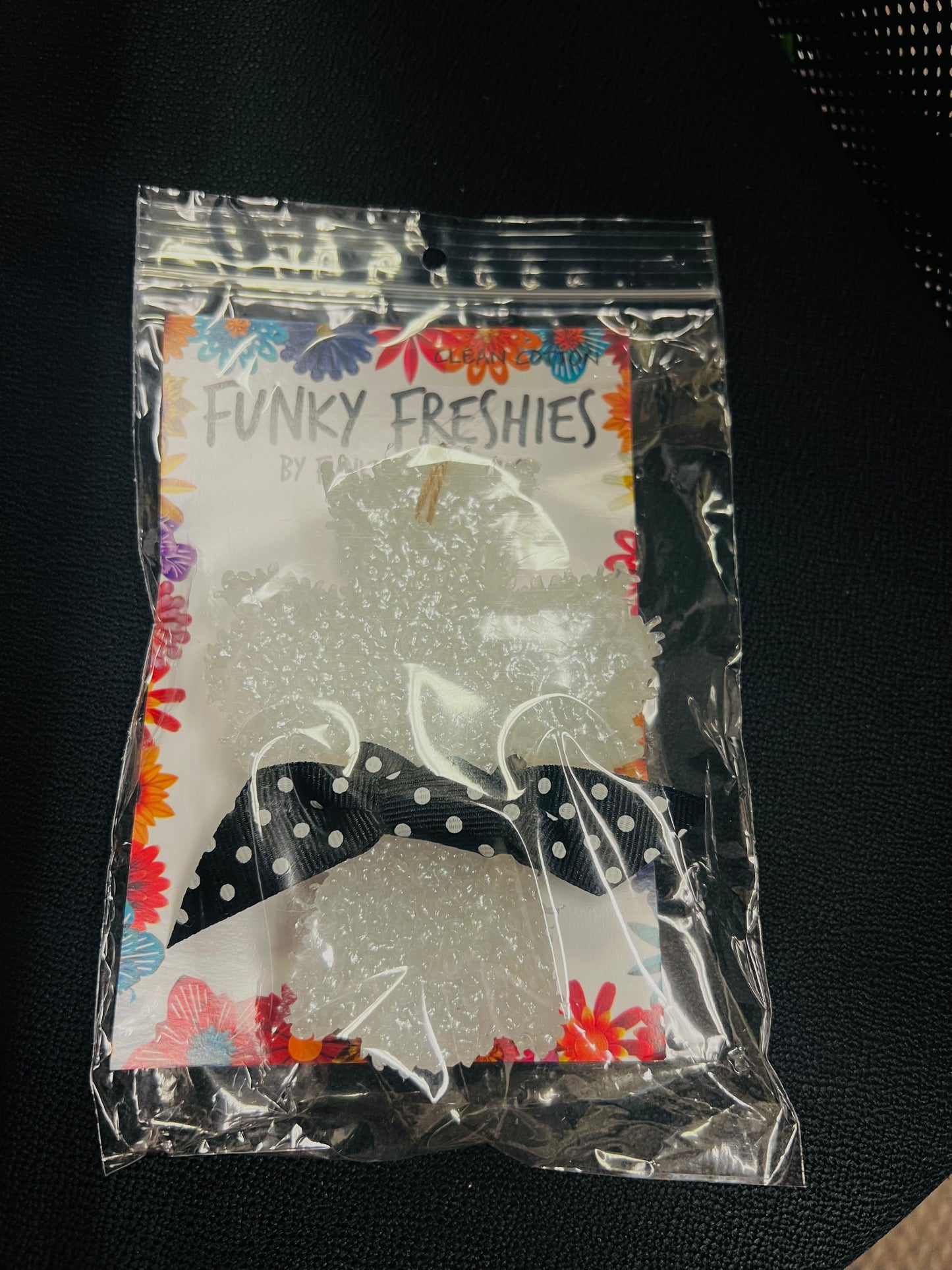 FANCY CROSS WITH RIBBON- CLEAN COTTON