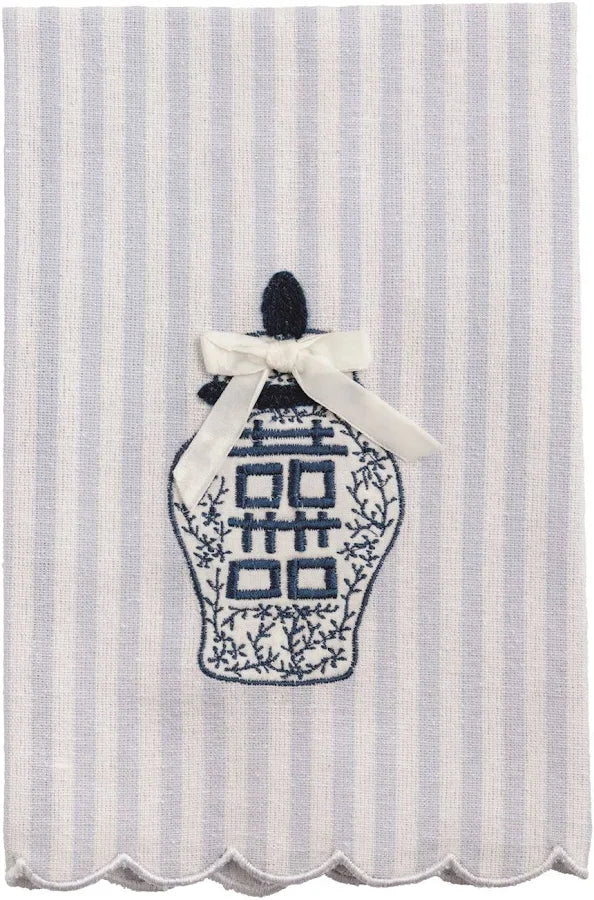 JINGER JAR TOPIARY TOWEL